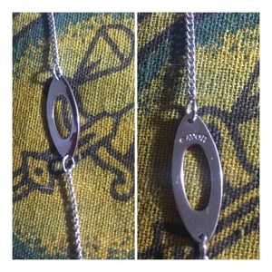 AVON Vintage Anklet Silver  Oval Accent 1978-9”